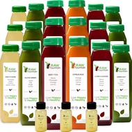 7 Day Juice Cleanse by Raw Fountain, All Natural Raw Detox Cleanse, Liquid Juice Diet, Cold Pressed 