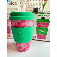 พร้อมส่งจาก 🇰🇷แก้วน้ำ Wiggle มีฝาปิด 400ml. แก้วน้ำรักษ์โลกผลิตจาก Bamboo Fiber