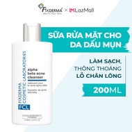 Sữa Rửa Mặt Cho Da Dầu Mụn FCL Alpha Beta Acne Cleanser Alpha Beta Acne Cleanser Làm Sạch Hỗ Trợ Giả