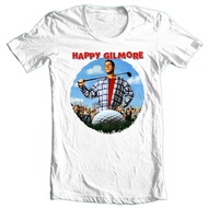 Happy Gilmore T-shirt retro 90s golf movie 100% cotton white  tee