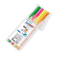 [Shidaixin Stationery] SIMBALION FM-35/4 Single Head Highlighter 4 Color Set