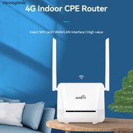 CPE Modem 150Mbps 4G Wifi Router 2 Antenna Mobile WiFi Hotspot Networking Modem [homegoods.sg]