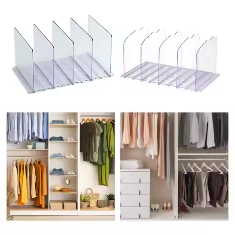 Shelf Divider Purse Organizer for Closet, Space Saving, Closet Bag Storage