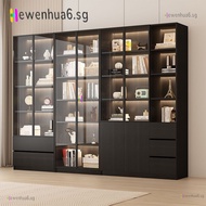 Display Cabinet Home Bookshelf Cabinet Study Room Overall Storage Cabinet Hewenhua6.Sg