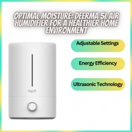 Deerma F628: Unleash Tranquility with 5L Ultrasonic Air Humidifier - Low Noise, Aroma Delight