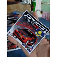 new design sticker event wira nations kb & memory of wira/eontech