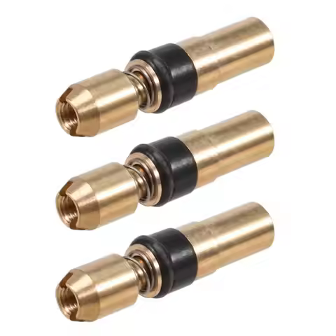 B17B 3PCS Three-Stage Piston Head High Pressure Copper Head 6Mm High Pressure Pump 30Mpa Repair Part