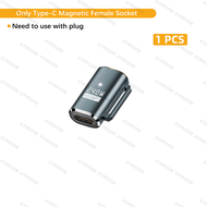240W USB4 40Gbps Thunderbolt3 Magnetic Adapter USB C To Type C Fast Charge Magnet Converter Cable 8K