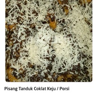 pisang goreng tanduk coklat keju susu