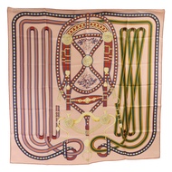 HERMES 絲質Scarf 90x90絲巾