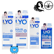 LYO ANTI-HAIR LOSS SHAMPOO /CONDITIONER /HAIR TONIC ไลโอ (เเชมพู/ครีมนวดผม/แฮร์โทนิค) 1ขวด