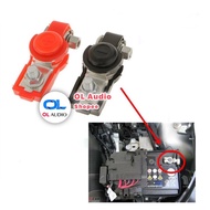 1 Pair Positive & Negative Car Battery Terminals Clamp Clips Kepala Bettery Kereta