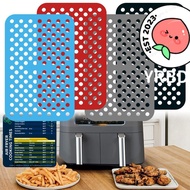 YRBWDYZDH Air Fryer Mat Oven Rectangle Nonstick Reusable for Ninja Foodi DZ201