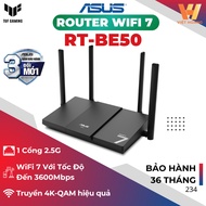 [BE3600] Asus RT-BE50 Gaming Wifi 7 Transmitter, 2.5G Port, Quad Core