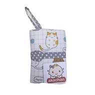 Travel Mat CHIBI CAT DIAPER Changing CLUTCH Portable Changing pad Folding Mat Akachan Waterproof Mat