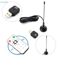 Cool3C Digital DVB-T2/T DVB-C USB 2.0 TV Tuner Sti Receiver with Remote Control HOT