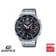 CASIO นาฬิกาข้อมือผู้ชาย EDIFICE รุ่น EFV-C110D-1A4VDF วัสดุสเตนเลสสตีล สีดำ