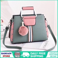 BargainStore Original Authentic womens branded Korean kate style Cross Body &amp; Shoulder handle leather Bag with long sling for ladies girls fashionable tote bags women on sale with Free Key champ Spade chain