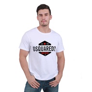 Dsquared2 Summer New Men's Cotton Round Neck Short Sleeve T-shirt Large Trendy Printed Men's T-shirt