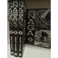 Komik Anak Naga (Putih). Jilid 1,4,6,7 (4 buah)