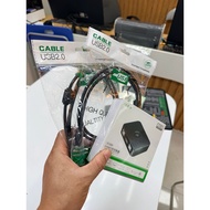 JH-Q360 USB 2.0 Printer Splitter Combo with 2 Printer Cables, 2 Computers Sharing 1 Printer