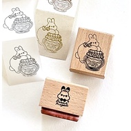 [Sensi] Seal~PEI+PEI Studio-Bunny Handbook Seal-Strawberry Jam