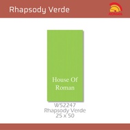 ROMAN KERAMIK Rhapsody Verde 25x50 W52247 (ROMAN House of Roman)