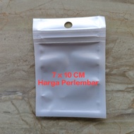 ACCESSORIES PLASTIC - CLIP PLASTIC - ZIPLOCK PLASTIC 7 X 10 CM SINGLE