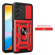 Samsung A14 / A14 5G Case Softcase SLIDE ARMOR CAMERA PROTECTION Case Casing Hp Samsung A14 / A14 5G