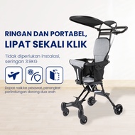 JC Stroller Baby 2-Way Folding Baby Stroller Traveling Cabin Size