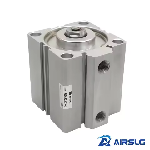 Airtac type air pneumatic cylinder SDA thin cylinder SDA12X5 SDA16X10 SDA20X15 SDA25X20 SDA32X25 SDA
