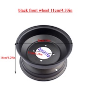 10 Inch Black ATV Front Rear Wheel Rims 10 "four hole hubs fit  ATV 20X7-10 21X7-10 23X7-10 20.5X10-