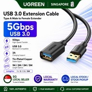 UGREEN USB Extension Cable USB 3.0 Extender Cord Type A Male to Female Data Transfer