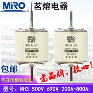 MRO Fuse Link Fuse Tube NH3 NT3 500V/690V800A630A560A500A