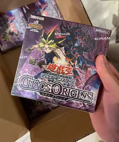 Yugioh KONAMI Duel Monsters OCG Chaos Origins CORI Japanese Collection Sealed Booster Box