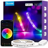Govee RGBIC Basic Wifi + Bluetooth LED Strip Lights (5 meters)