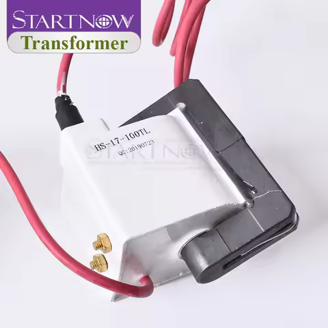 2pcs /lot Double Laser High Voltage Transformer Flyback Ignition Coil For 60W 80W 100W DY10 DY13 CO2