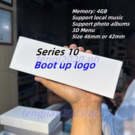 2025 TOP 4GB Smart Logo S10 Smartwatch 42MM Or 46MM Smart Island Local music Game E-book Smart Watch