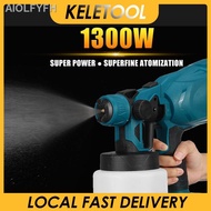 【NEW stock】○keletool 388V Cordless Electric Spray Gun Woodworking Paint Sprayer Household Disinfection Spray Gun Battery