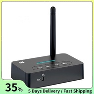 5.1 Audio Adapter with  AUX 3.5mm Mic Remote - Wireless Music Transmitter & Receiver for TV