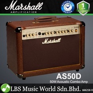 Marshall AS50D 50W 2X8 Inch Amp 2 Channel Acoustic Guitar Combo Speaker Amplifier (AS50 D)