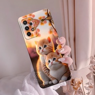 HP Samsung Galaxy A72 Softcase - Fashion Cat Case - Samsung Galaxy A72 Phone Case - Samsung Galaxy A