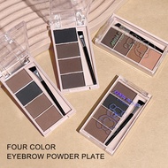 4 Colors Eyebrow Powder Waterproof Long-lasting Not Fade To Affordable Eyebrow Makeup Eyebrow F8r2