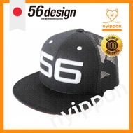 [56design] 56RACING TEAM MESH CAP Unisex Hat for Touring, Driving, Motorcycle