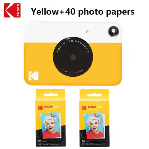 KODAK Printomatic Brand New Digital Instant Printing Camera ZINK Inkless Printing Color Photo Paper 