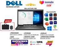 Laptop Dell latitude 7480 Core i7 Gen 7th Ram 32GB/1TB SSD FHD WINDOWS 11PRO