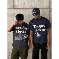Broken Planet Foam Letter Print Summer T-Shirt