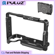 สำหรับ Sony ZV-E10 II / ZV-E10M2 PULUZ แท่นโครงใส่กล้องโลหะ (สีดำ)