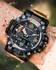 Montres Company 香港註冊公司(32年老店) 卡西歐 CASIO G-SHOCK MUDMASTER 大泥王 泥人錶 防震手錶 三重傳感器 雙LED燈 太陽能 光動能 GWG2000  
