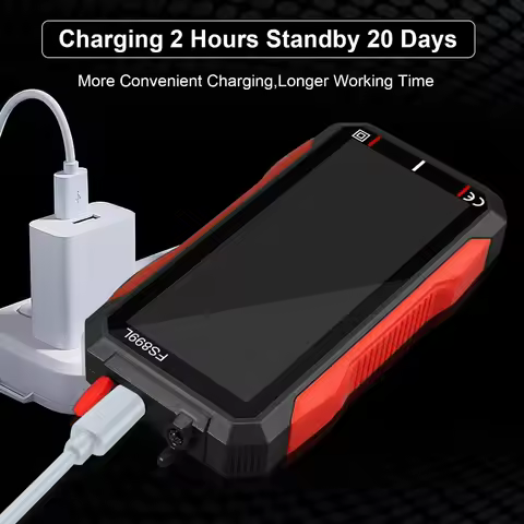 FS899C Rechargeable 4.8 Inch Large Screen 6000 Counts Smart Digital Multimeter Auto-Ranging Capacita